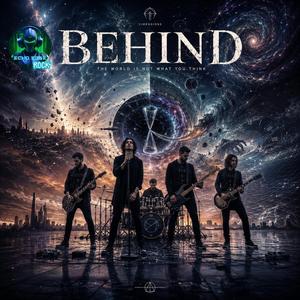 Behind