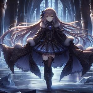 Dawn Through the Crystal Spire 「水晶尖塔に差す夜明け」