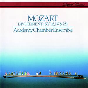 Divertimento in D Major, K.251 "Nannerl-Septett":2. Menuetto - Trio