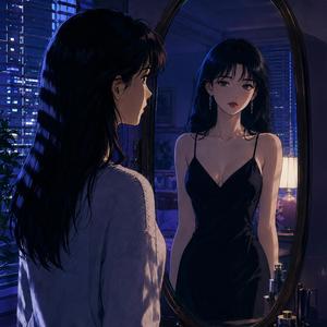 鏡の中の彼女