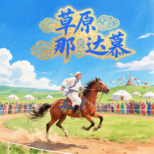 草原那达慕(快乐阳光)