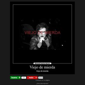 Viejo de mierda