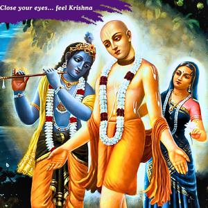 Close your eyes… feel Krishna