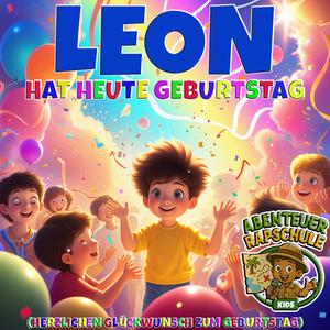 Leon hat heute Geburtstag (Herzlichen Glückwunsch zum Geburtstag)