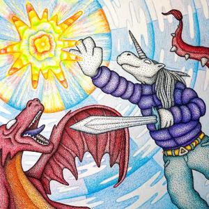 Descended from the light