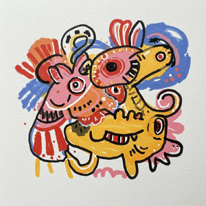 Gravel Beyond the Open Door