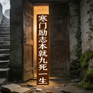 寒门励志本就九死一生 (寒门立志本就是九死一生)