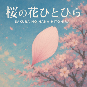 桜の花ひとひら