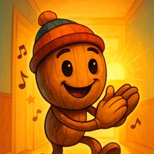 Tung Tung Tung Sahur im Morgenflur