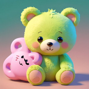 Teddy bear, you make me smile