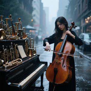 独自漫步（伴奏）