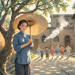 槐树下的守望-起步好名