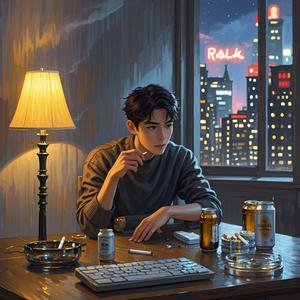 烟灰缸里的月亮