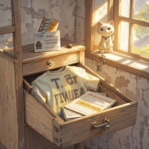 旧抽屉里的时光-赵明