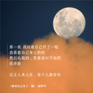 我对自己开了一枪