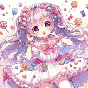 五彩缤纷的糖果世界