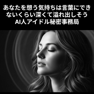 あなたを想う気持ちは言葉にできないくらい深くて溢れ出しそう
