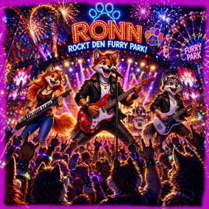 Ronn rockt den Furry Park! (Deutsche Version KI generiert)