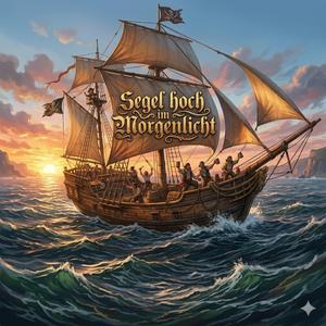 „Segel hoch im Morgenlicht“