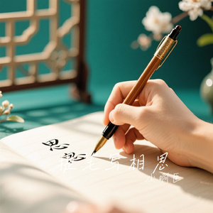 提笔写相思