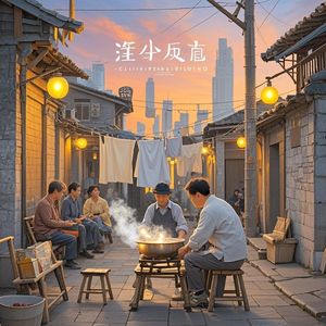 巷口晚风
