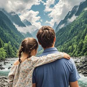 父爱是我可依靠的肩