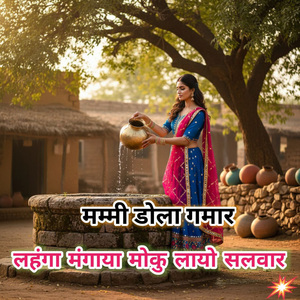 Mummy Dola Gamar Lehanga Mangaya Moku Layo Salwar