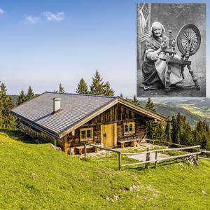 아기를 등에 업은 할머니의 땅 밟는 소리