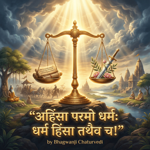 अहिंसा परमो धर्मः, धर्म हिंसा तथैव च!