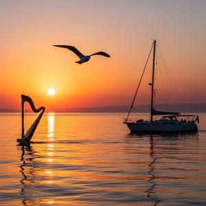 Sun on the Water_Harp