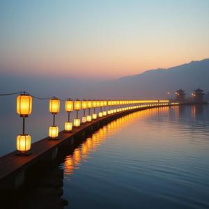 静かな夕暮れ