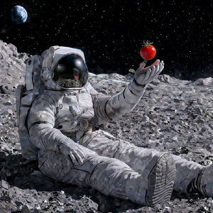 Tomato on the Moon