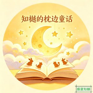 月光里的小兔子