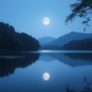 明月照影随心望