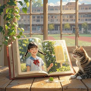 午后旧照片-七叶草