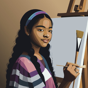 白いキャンバス