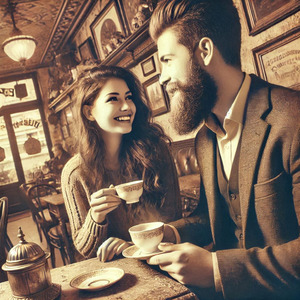 Romantic Coffe Time