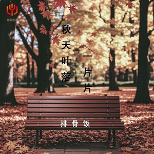 秋天叶落一片片