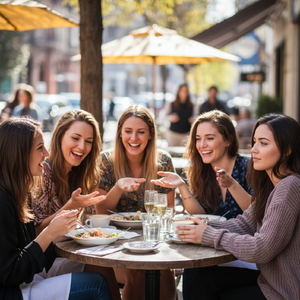 AQUELA AMIGA DESLOCADA DO GRUPO