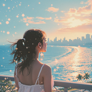 青にとけた午後