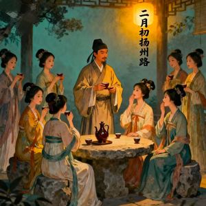 二月初扬州路