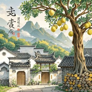 北峰山下东风村