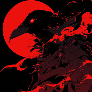 深紅の瞳