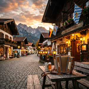 Fröhliche Akkordeon Nacht