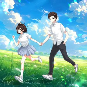 我的瞳孔里面都是你