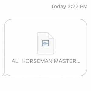ALI HORSEMAN