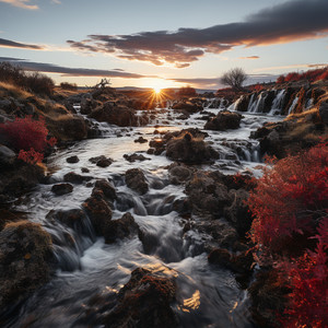 Armonía A Orillas Del Arroyo En La Luna