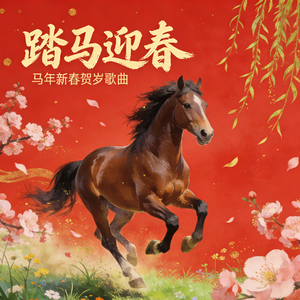 踏马迎春