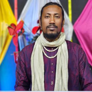 মাটির ঘরে একটা প্রদীপের দরকা