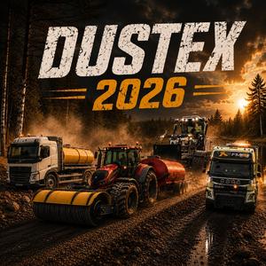 DUSTEX på grusväg